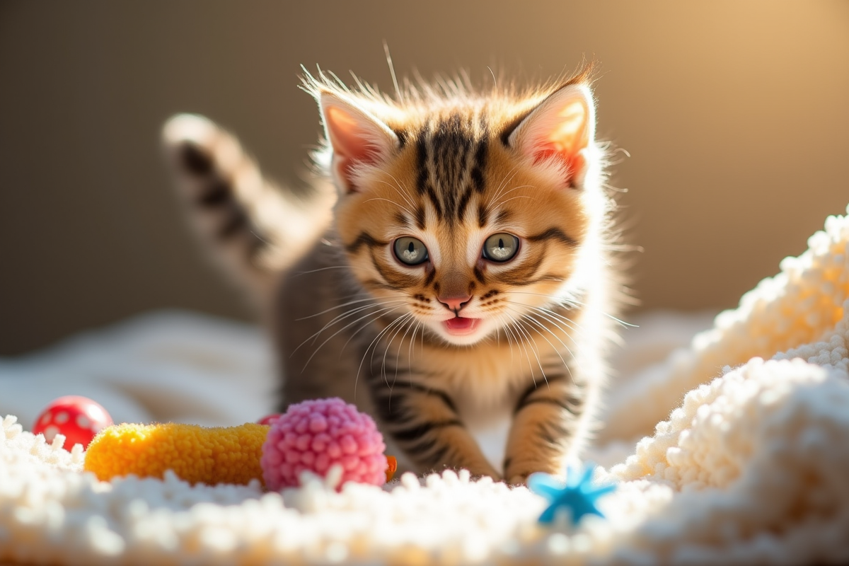 chaton âge