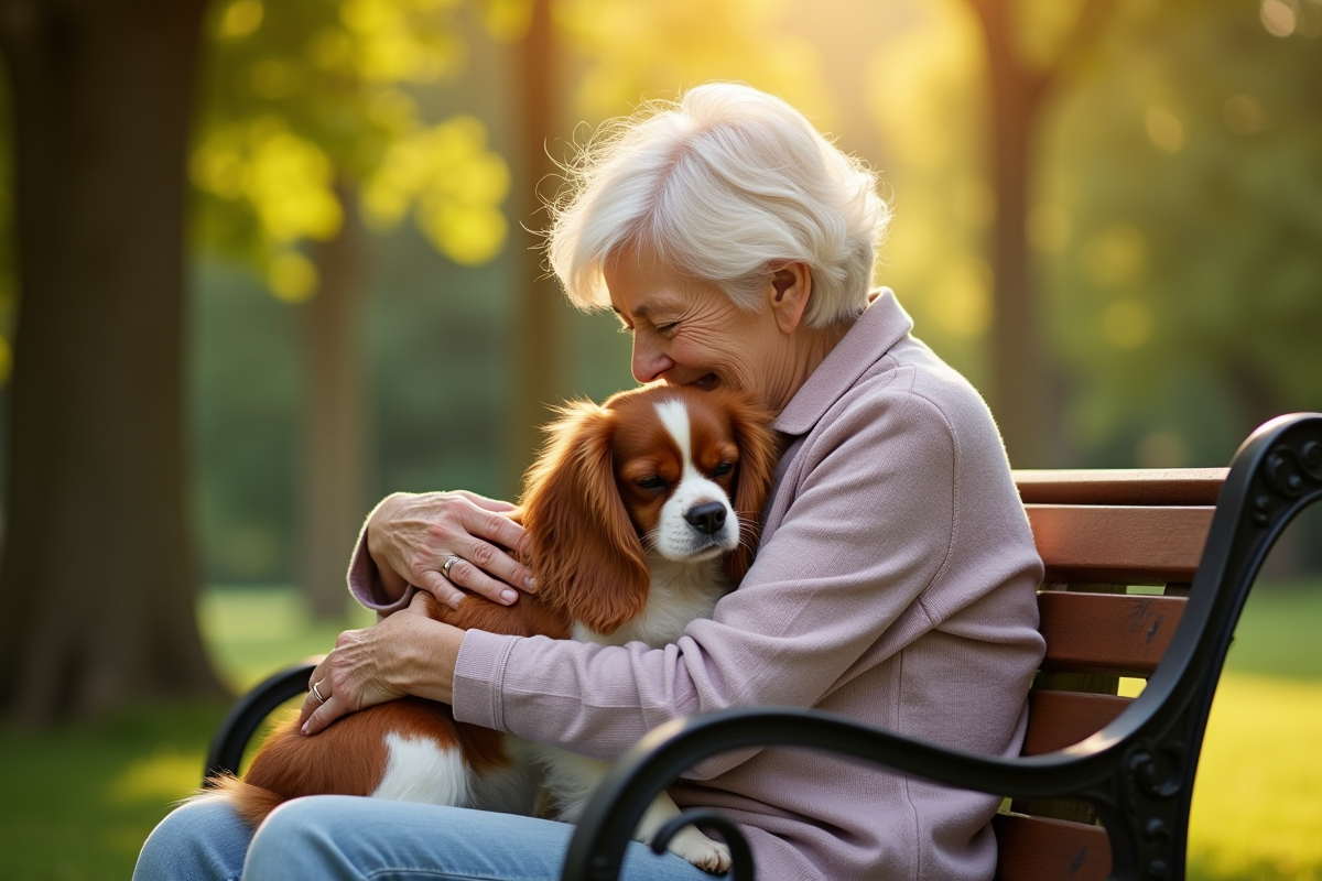 chien câlin